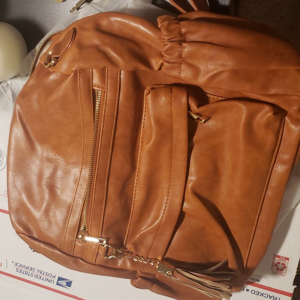 ⬅️New boutique PU leather guitar string backpack - Picture 8 of 10